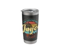 Jayce Legend Has Retired Personalized Retirement Stainless Steel Insulated Tumbler