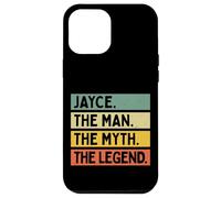 Jayce The Man The Myth The Legend Funny Personalized Quote Case for iPhone 12 Pro Max