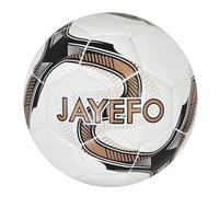 Jayefo Pro Lightweight Foot Ball - Soft Touch Feel, Hugely Durable, Ideal for Training & Matches, Suitable for All Grounds, for Boys, Teens & Footballers of All Ages | Gold