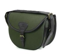 Jayefo R-17 Cotton Hunting Bag - Stylish & Functional Bag for Hunting, Messenger Bag Made with Cotton & Designed with Leather Shoulder Straps & Metal Buckle for Outdoor Adventures | (Green)