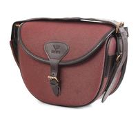 Jayefo R-17 Hunting Bag - Stylish & Functional Cotton Bag for Hunting, Messenger Bag Made with Cotton & Designed with Leather Shoulder Straps & Metal Buckle for Outdoor Adventures | (Brown)