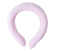 JAYIOLA 48C Constant Temperature Neck Heating Hot Pack Microwavable Reusable for Winter Wearable Neck Heating Tube, Lotus Pink