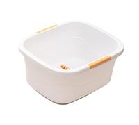 JAYIOLA Bathtub on Foot, Bucket on Foot to The Feet, Soaking Bathtub for The Feet of Soaking, white L