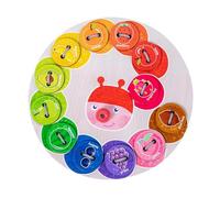JAYIOLA Caterpillar Threading Toys Wooden Threading Toy for Children Kindergarten
