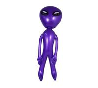 JAYIOLA Inflatable Alien Balloon Funny Inflatable Toys Alien Figures Accessories Inflatable Doll Adult Kid Toy for Festival, Purple