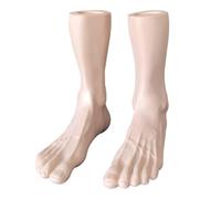 JAYIOLA Mannequin Foot Male Foot Display Men Feet for Display Foot Sock Display Model Socks
