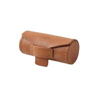 JAYIOLA Mini Lipstick Bag Lipstick Case Storage Bag Lip Care Pouch PU Practical Minimalist for Women Office Going Out, dark brown