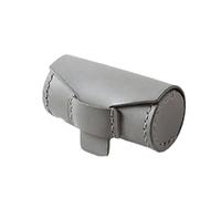 JAYIOLA Mini Lipstick Bag Lipstick Case Storage Bag Lip Care Pouch PU Practical Minimalist for Women Office Going Out, gray