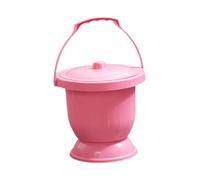 JAYIOLA Pot of Urinal Handpie Spitting with A Portable Lid Household Woman, Pink S