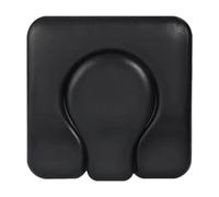 JAYIOLA PU Commode Seat Cushion for Bedside Toilet Chairs Waterproof Cover for Patients and Seniors, Gourd Hole Seat Pad