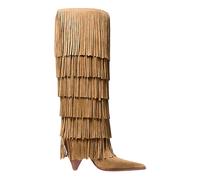 Jayla High Boot - female - Michael Kors - High Boots - Beige - 3 UK - Shoes 3 UK