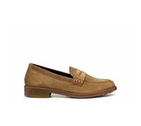 Jaylon Suede Breathable Loafers Brown