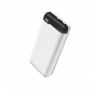 Jaym 20,000 mAh Battery Pack 2 USB-A / 1 USB-C with Digital Display, White