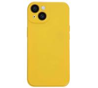 Jaym Soft-Touch Shockproof Silicone Case for iPhone 14, Yellow