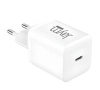Jaym USB-C 45W Power Delivery Ultra-Compact GaN Wall Charger, White