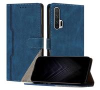 JayModCase Case for Huawei Honor 20 Pro, Flip Premium PU Leather Cover with [Kickstand][Card Holder][Shockproof TPU] Compatible with Honor 20 Pro - Blue