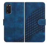 JayModCase Wallet Case for Samsung Galaxy S20 FE 5G / S20 Fan Edition / S20 Lite, Flip Folio PU Leather Wallet Cover with Card Holder Kickstand Magnetic Closure Cover for Galaxy S20 FE 5G - Blue