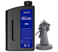 JAYO ABS-Like Resin For LCD 3D Printing, Enhanced Strength/Toughness/Low Odor, Wide Compatible for All Resin 3D Printers, 2kg Dark Grey