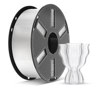 JAYO Clear PLA 3D Printing Filament 1.75 mm, 1.1KG Transparent | Tangle-free smooth extrusion, consistent printing for all standard FDM printers