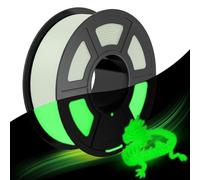 JAYO Glow in the Dark PLA Filament 1.75mm, 1.1kg Spool, Dimensional Accuracy +/- 0.02mm, Clog-Free Bubble-Free Luminous 3D Printer Filament, Compatible with Most FDM 3D Printers, Glow White to Green