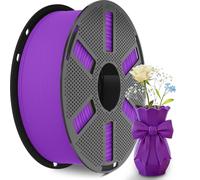 JAYO Matte PLA Filament 1.75mm, 1.1KG (2.4lbs) Spool Purple | ±0.02mm Dimensional Accuracy, Frosted Texture, Compatible with Most FDM 3D Printers