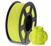 JAYO Matte PLA Filament 1.75mm Light Yellow 1.1KG, PLA Matte 3D Printer Filament, Frosted Texture, Dimensional Accuracy +/- 0.02mm, 1.1kg Spool (2.4lbs) for Most FDM 3D Printers.