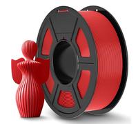 JAYO PLA+ Filament 1.75mm, PLA+ 3D Printer Filament 1.1KG, Toughness & Accuracy, 363M, Red