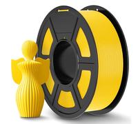 JAYO PL Filament 1.75mm, PLA Plus for Most 3D Printer, Neatly Wound, Accurate +/- 0.02mm, 1.1KG (2.42LBS), 363M, Yellow.