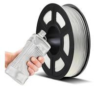 JAYO TPU 95A 3D Printer Filament 1.75mm,0.5KG Transprent | Soft stretchable material with stable extrusion for flexible printed crafts.