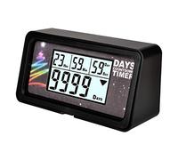 Jayron Backlight Digital 9,999 Days Countdown Timer Big LCD Display Count Down for Retirement Wedding Vacation Christmas Event Classroom Cruise