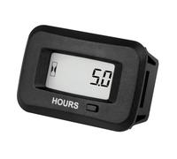 Jayron Digital LCD AC/DC 5V to 277V Hour Meter,Resettable Partial Running Hours,Initial Hours Settable,Waterproof,Use for Generator Compressor Garden Lawn Mower Tractor Golf Cart Club Car(HM038AD-C1)