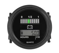 Jayron Lead Acid Battery Indicator Meter Gauge Battery Capacity Meter Waterproof Battery Charge Indicator for Golf Cart Boat Club Cart Forklift and Other Battery Powered Equipment