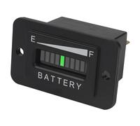 Jayron Lead Acid Battery Indicator Meter Gauge/Waterproof Battery Capacity Meter, Universal LCD Digital Bat Discharge Alert,Use for Golf Cart,Fork Lifts,Star Car,Club Car,etc. (48V)