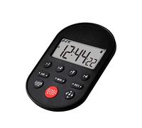 Jayron Tabletop Digital Countdown/Count-up Event Reminder Timer Kitchen Timer,Loud Alarms,Battery Replaceable,for Kitchen Cooking Homework Fitness Classroom Meeting Working(black)