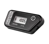 Jayron Wireless RE-SETTABLE Vibration Waterproof Hour Meter for Generator Outboard Motor Dirtbike Compressor Lawn Mower Motorcycle Chainsaw