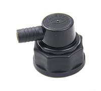 Jayruit Bag in Box BIB Connector with 3/8 Inch Barb, Syrup Dispenser Coupler for Commercial Soda Machines, Replacement Parts for Pepsi Black Beverage Dispensing Systems