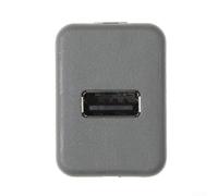 Jayruit Car USB Port, For Adam Corsa D E For Trax 2015, OE 20928734, ABS Material, Front Center Console USB Port Socket Receptacle Direct Fit & Easy Installation