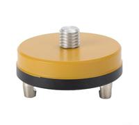 Jayruit Fixed Tripod Adapter, Laserr Leveller Tripod Adapter Conversion Connector With 5/8" X11 Swivel Screw, For GPS Measurement Adapter(Yellow)