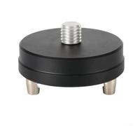 Jayruit Fixed Tripod Adapter, Laserr Leveller Tripod Adapter Conversion Connector With 5/8" X11 Swivel Screw, For GPS Measurement Adapter(Black)