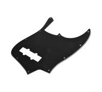 Jayruit For Jazz Bass Pickguard, with 10 Screws, 4 String Anti Scratch Plate, Essential Protection for Your Guitar Essential Scratch Guard for Most Standard 10 Hole JB Bass