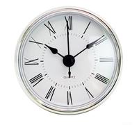 Jayruit for premium Quartz Clock Movement Insert, Roman or Arabic Numerals, 70MM Diameter (D)
