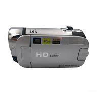 Jayruit HD Digital Camera, Handheld Camera, Suitable For Capturing Beautiful Moments And Recording A Beautiful Life, Professional 16MP Digital 16X Zoom Full HD 720P Video 270 Degree Rotation(Silver)
