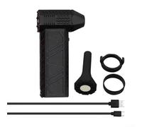 Jayruit Mini Handheld Fan, 30A 180W 120000 RPM Rechargeable Dry Blower Brushless Motor Portable for TURBO Violent Fans