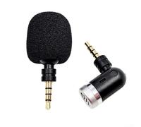 Jayruit Sleek Portable Mini For Microphone Designed to Deliver Clear Sound Anywhere You Need It With a 3 5mm Connection (4 pole)