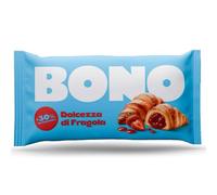 Jay's Bono Filled Croissants 80g, Strawberry, 5's PACK | 30% Extra Filling, Individually Wrapped, Ready to Eat, Breakfast or Snack, Mixed Box Option