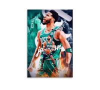 Jayson Tatum Basketball Superstar Cool Poster Poster Decorative Painting Canvas Wall Posters And Art Picture Print Modern Family Bedroom Decor Posters 16x24inch(40x60cm)