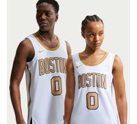Jayson Tatum Boston Celtics City Edition Men's Nike NBA Swingman Jersey - White - Polyester