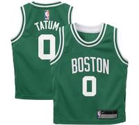Jayson Tatum Boston Celtics NBA Kids 4-7 Green Icon Edition Player Jersey, yellow, 5-6
