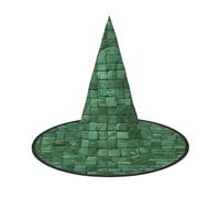 JAYWIS Alligator Skin -Print Full Coverage Halloween Hat Adult - Packable Witch Headwear For Renaissance Fairs, Gothic Parties & Festivals