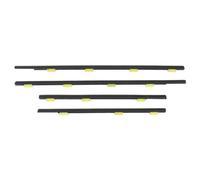 JAYWIS Car Side Window Sealing Strip for CRV 2002-2006 72450 SCA E01 Weatherstrip Door Belt Front Rear Outside Molding Trims Outside Window Trim